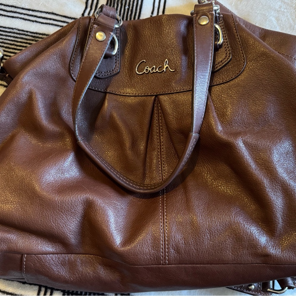 Coach Brown Leather Women's Bag